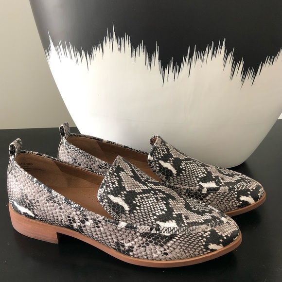 Susina Shoes - SUSINA Snakeskin Loafer